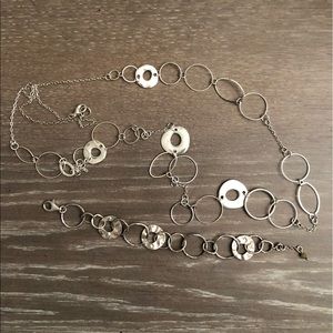 Ann Taylor Loft Necklace & Bracelet pair